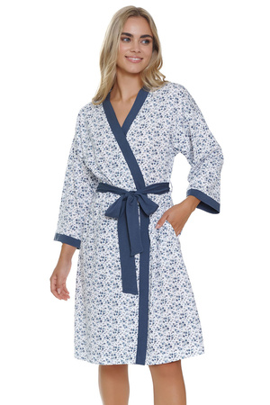 Szlafrok Doctor Nap SWW.5334 navy bloom